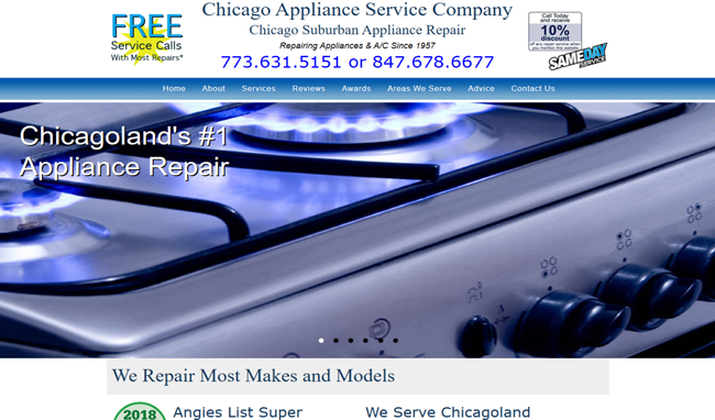 chicago appliance service